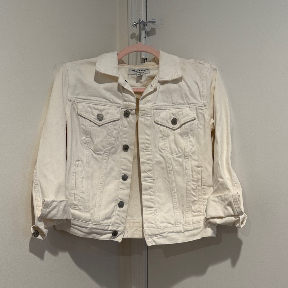 Levi's Women's Off-White Denim Jacket